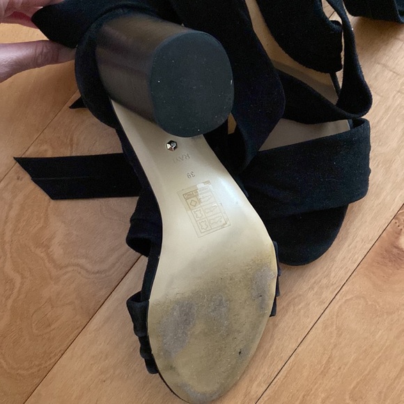Raye the label Mia Heel strappy tie size 39 black - Picture 4 of 10